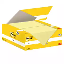 Blocco foglietti   Notes 653 CY VP24 38x51mm giallo Canary 100 fogli...