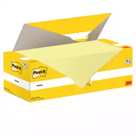 Blocco foglietti   Notes 654 CY VP24 76x76mm giallo Canary 100 fogli...
