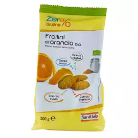 Frollini arancia 200gr Zerglutine