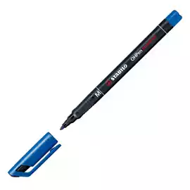 Pennarello OHPen universal permanente 843 punta media 1mm blu 