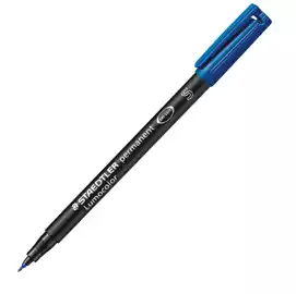 Pennarello Lumocolor Permanent 313 punta 0,4mm blu 
