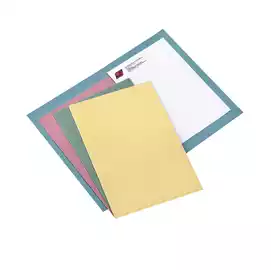 Cartelline semplici senza stampa cartoncino Manilla 145gr 25x34cm...