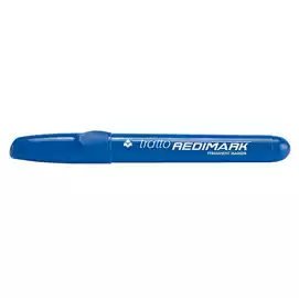 Marcatore permanente Redimark punta tonda  3,50mm blu 