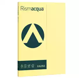Carta Rismacqua Small A4 200gr giallo chiaro 07  conf. 50 fogli