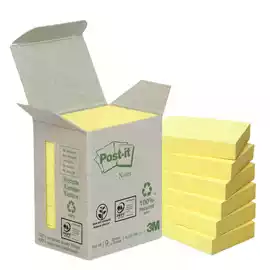 Blocco   Notes Green 653 1B 38x51mm 100 riciclabile giallo 100 fogli  