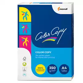 Carta Color Copy A4 350gr bianco  conf. 125 fogli