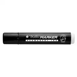 Marcatore permanente Marker punta a scalpello  6,50mm nero 