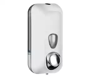 Dispenser Soft Touch per sapone liquido 10,2x9x21,6cm capacitA' 0,55...