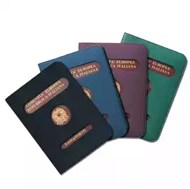 Porta passaporto colori assortiti  conf. 24 pezzi