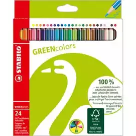 Pastelli colorati Green Colours diametro mina 2,5mm colori assortiti...