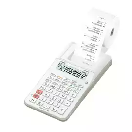 Calcolatrice scrivente HR 8RCE 12 cifre 8,2x10,2x23,9cm bianco 