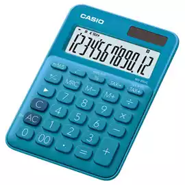 Calcolatrice da tavolo MS 20UC 12 cifre blu 