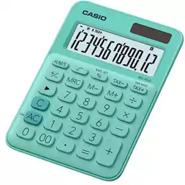 Calcolatrice da tavolo MS 20UC 12 cifre verde 