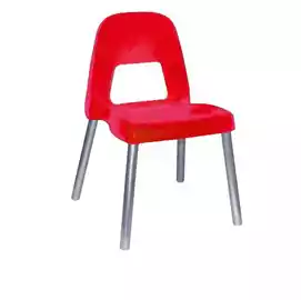 Sedia per bambini Piuma H 31cm rosso 