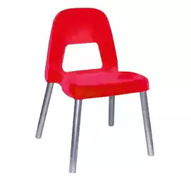 Sedia per bambini Piuma H 35cm rosso 