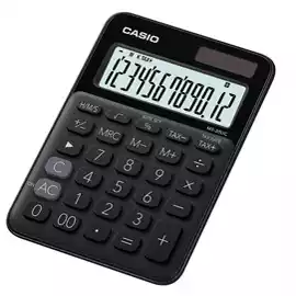 Calcolatrice da tavolo MS 20UC 105x149,5x23mm 12 cifre plastica nero 