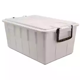 Contenitore Foodbox con coperchio 58x38x26cm 40 L PPL riciclabile...