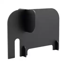 Lavagna Silhouette forma elefante 14,3x19,8x10cm nero 