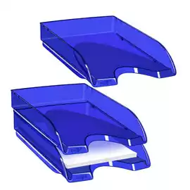 Vaschetta portacorrsipondenza 200+H 34,8x25,7x6,6cm electric blue 