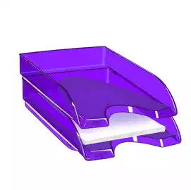 Vaschetta portacorrsipondenza 200+H 34,8x25,7x6,6cm deep purple 