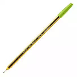 Penna a sfera Noris Stick punta 1,0mm verde chiaro  conf. 10 pezzi