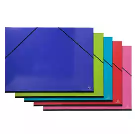 Cartella porta disegni con elastici Iderama 52x72cm colori assortiti 