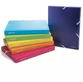 Cartella con elastico Colorosa PPL colori assortiti diametro 50mm 
