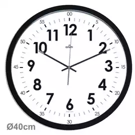 Orologio da parete Orion silent clock diametro 40cm 