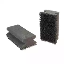 Spugne abrasive nero   conf. 6 pezzi