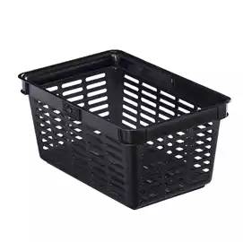 Shopping Basket 19 L 40x30x25cm Nero 