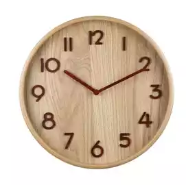Orologio da parete Wood diametro 32cm legno 