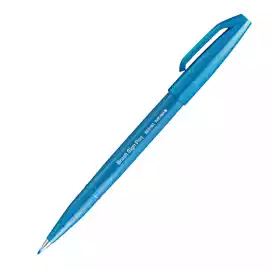 Pennarello Brush Sign Pen azzurro 
