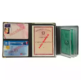 Portadocumenti multicard special PVC colori assortiti 1060S  conf. 24...