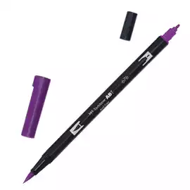 Pennarello Dual Brush 676 royal purple 