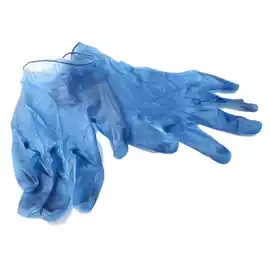 Guanti detectabili senza polvere taglia XL nitrile blu  Flash conf....