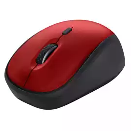 Mouse wireless Yvi+ silenzioso rosso 
