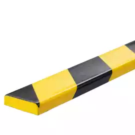 Profilo paracolpi S10 per superfici giallo nero 