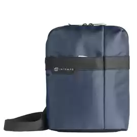 Tracolla City Bag Job 21x28x6cm tessuto tecnico blu  