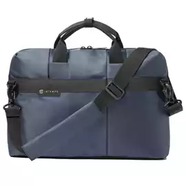 Borsa Office Bag Job slim 43x33x10cm tessuto tecnico blu  