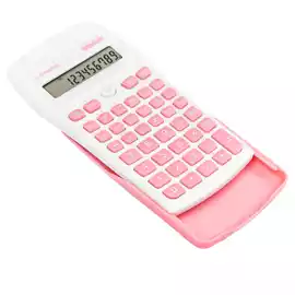 Calcolatrice scientifica OS 134 10 BeColor bianco tasti rosa 