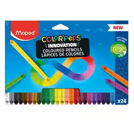 Pastello Color'Peps Infinity colori assortiti  conf. 24 pezzi