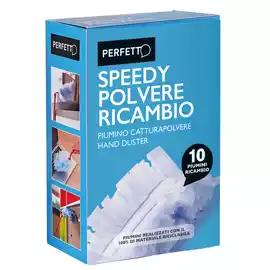 Ricambio Piumino Speedy polvere  conf. 10 pezzi