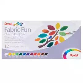 Colore in tubetto per tessuto Fabric Fun colori base assortiti  conf....