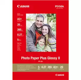 Carta fotografica Plus Glossy II PP 201 A3+ 20 Fogli 2311B021