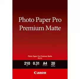  Carta fotografica Premium Matte PM 101 A4 20 Fogli 8657B005