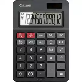 Calcolatrice visiva AS 120 da tavolo grigio 