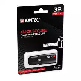  Memoria USB B120 ClickSecure ECMMD32GB123 32GB
