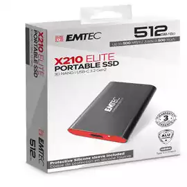  X210 External 512GB Cover Protettiva in silicone ECSSD512GX210