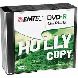  DVD R registrabile ECOVR471016SL 4,7GB conf. 10 pz