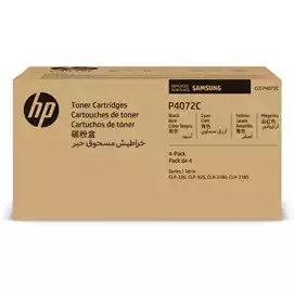 HP Scatola 4 Toner originale C M Y K CLTP4072C ELS C M Y 1.000 pag K...